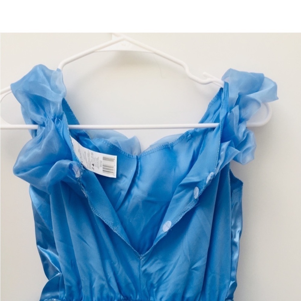 NWT Cinderella Disney Blue Halloween Costume M ( 7-8) - Picture 5 of 8